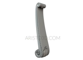 Corbels (KR_0548) 3D model for CNC machine